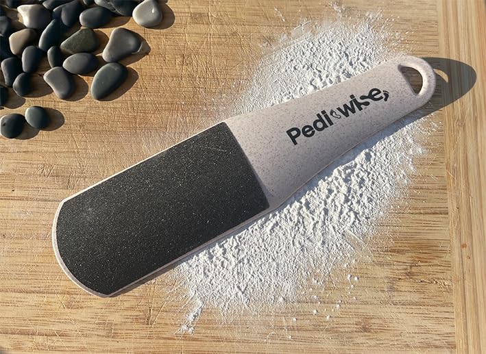 Pedi-wise Extra Large Double Sided Pumice Stone Foot File & Callus Remover - Model 1