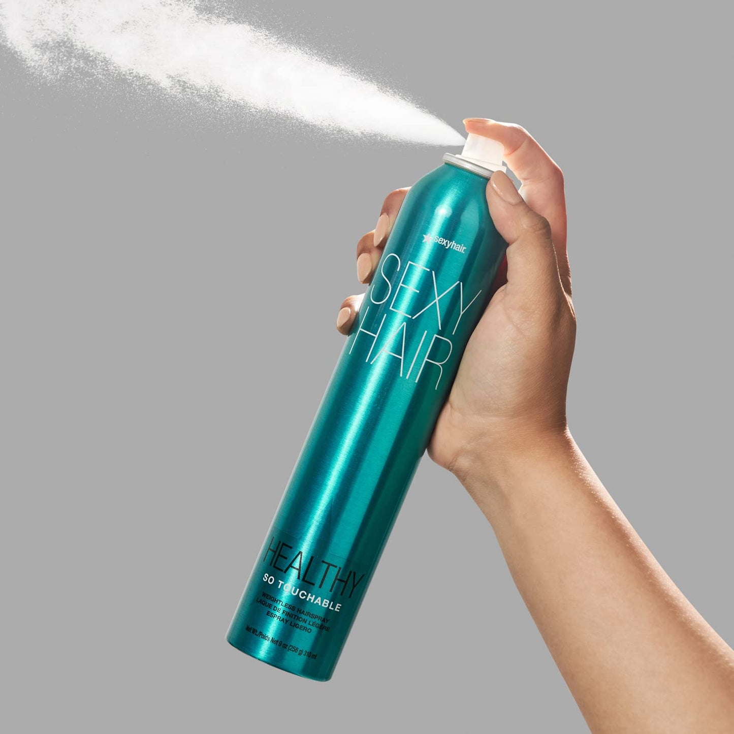 Healthy So Touchable Weightless Hairspray - Light Hold & Shine for All Hair Types