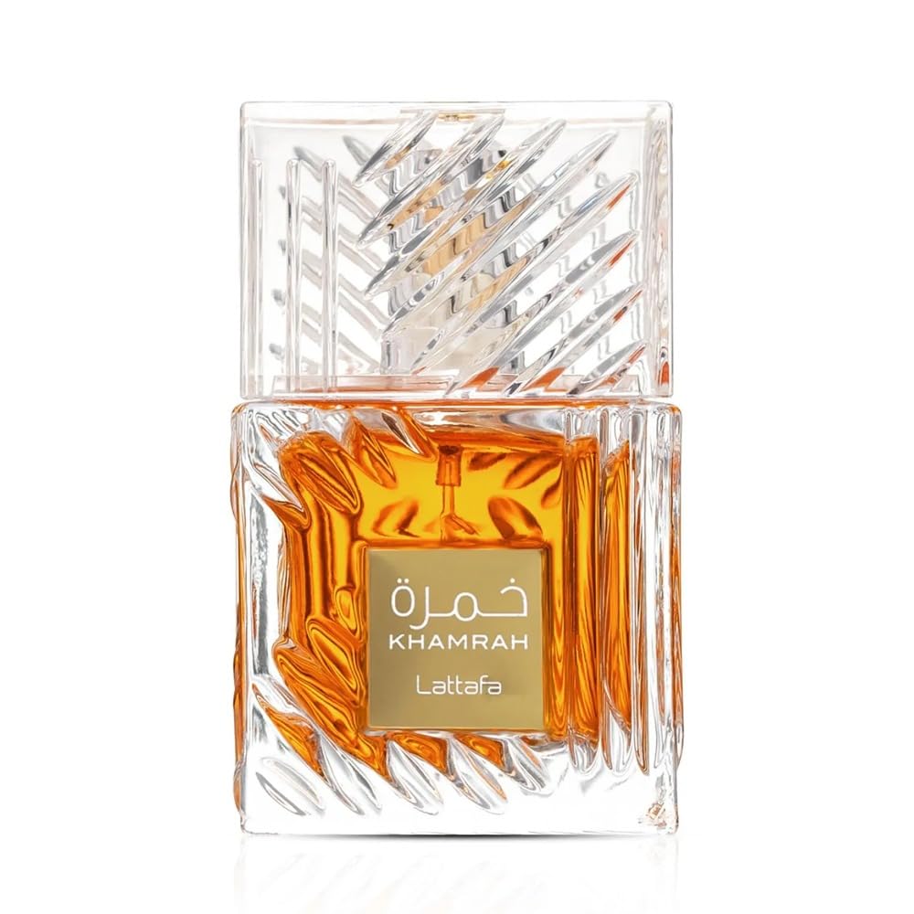 Lattafa Khamrah Qahwa Eau de Parfum - Vanilla & Cinnamon Unisex Fragrance | 3.40 Oz / 100 ml