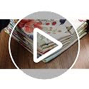 Tudomro 6-Piece Floral Kitchen Towels Set - Soft & Durable