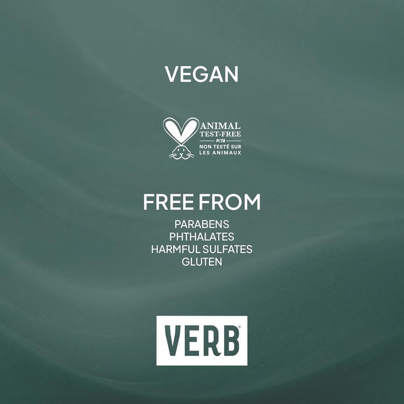 VERB Ghost Shampoo - Moringa Oil for Fine Hair - Vegan, Sulfate-Free | 12 oz