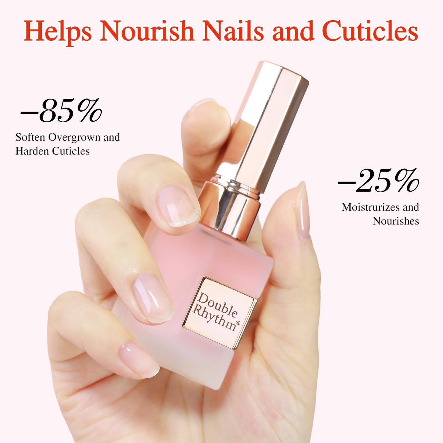 Revitalize Nails with Double Rhythm Natural Cuticle Oil - Softens & Nourishes Cuticles