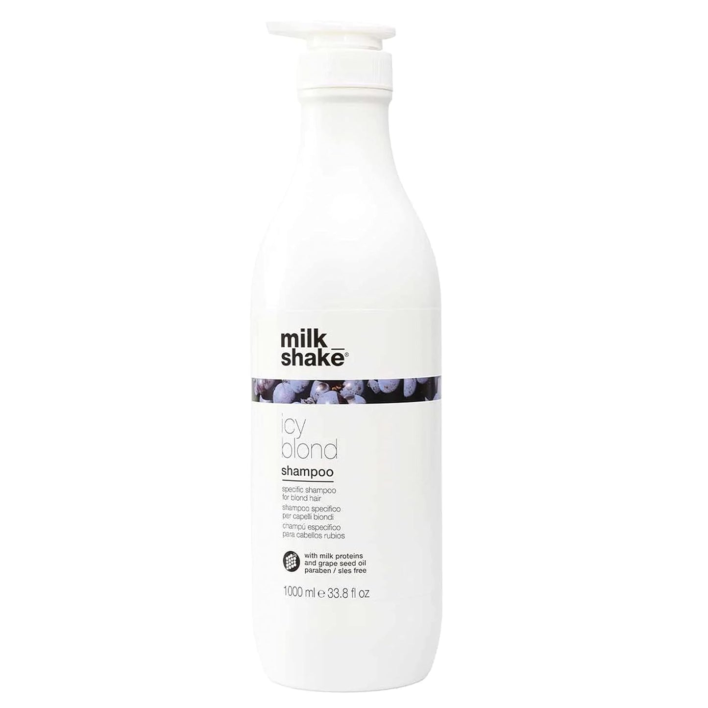 Icy Blond Shampoo - Award-Winning Black Pigment Formula to Cool Brassy Tones | Enhance Platinum Blonde Hair
