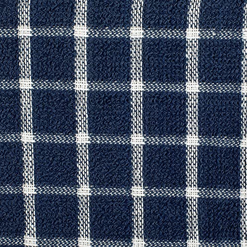 DII Nautical Blue 12x12 Cotton Dishcloth Set - 6 Pack