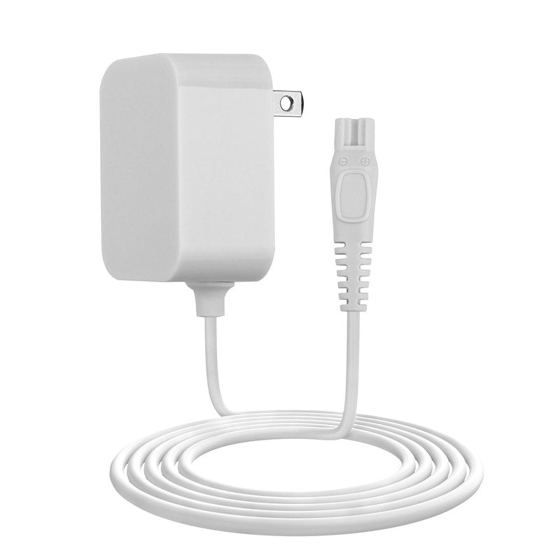 Charger Compatible with Philips Epilator Wet & Dry Series 8000 BRE700/04 BRE720/14 BRE740/14 Shaver and Trimmer for Women Replacement Power Adapter 15V Charging Cord Cable White