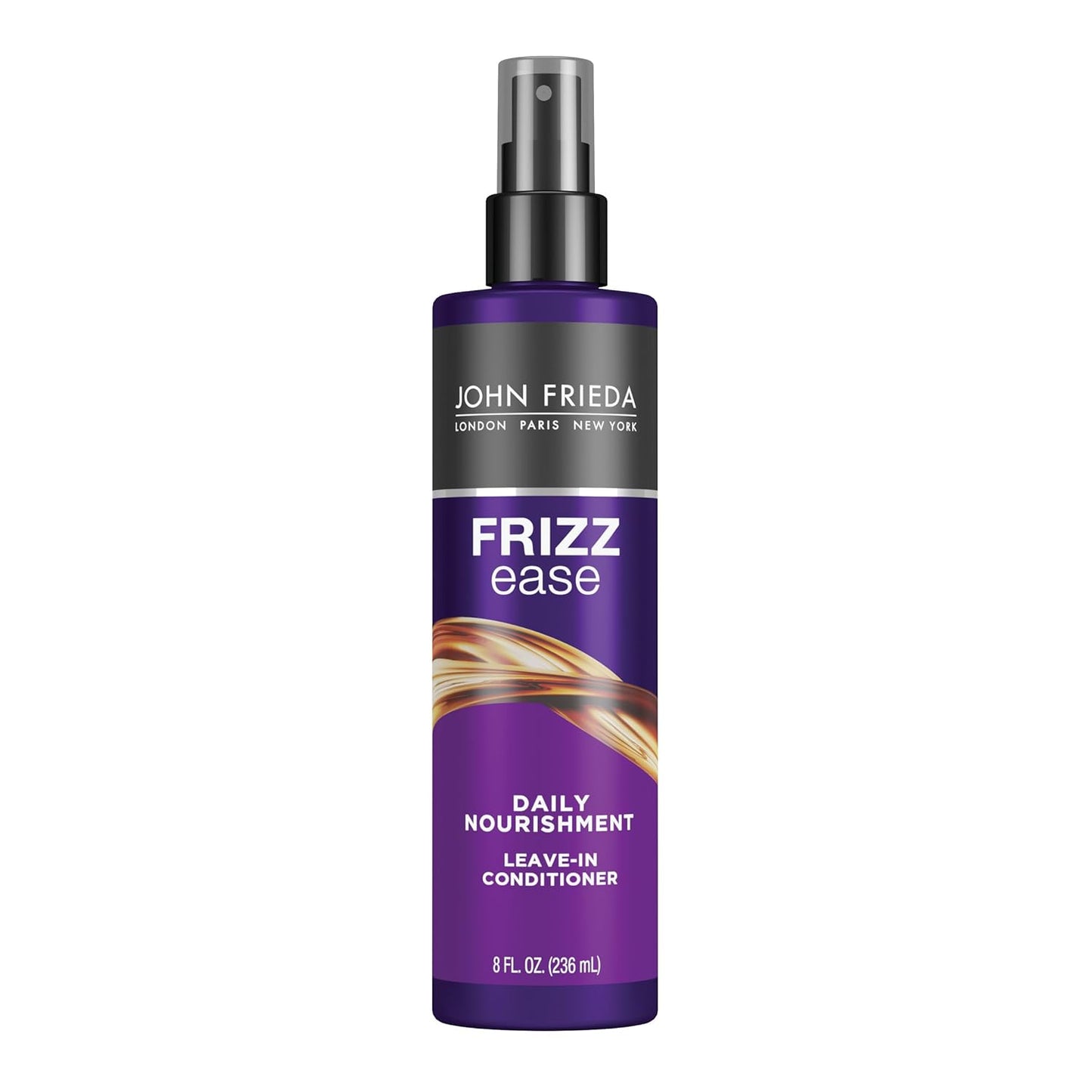 Frizz Ease Leave-In Conditioner - Nourishing Detangler for Frizzy Hair | Lightweight Hydration, 8 fl oz