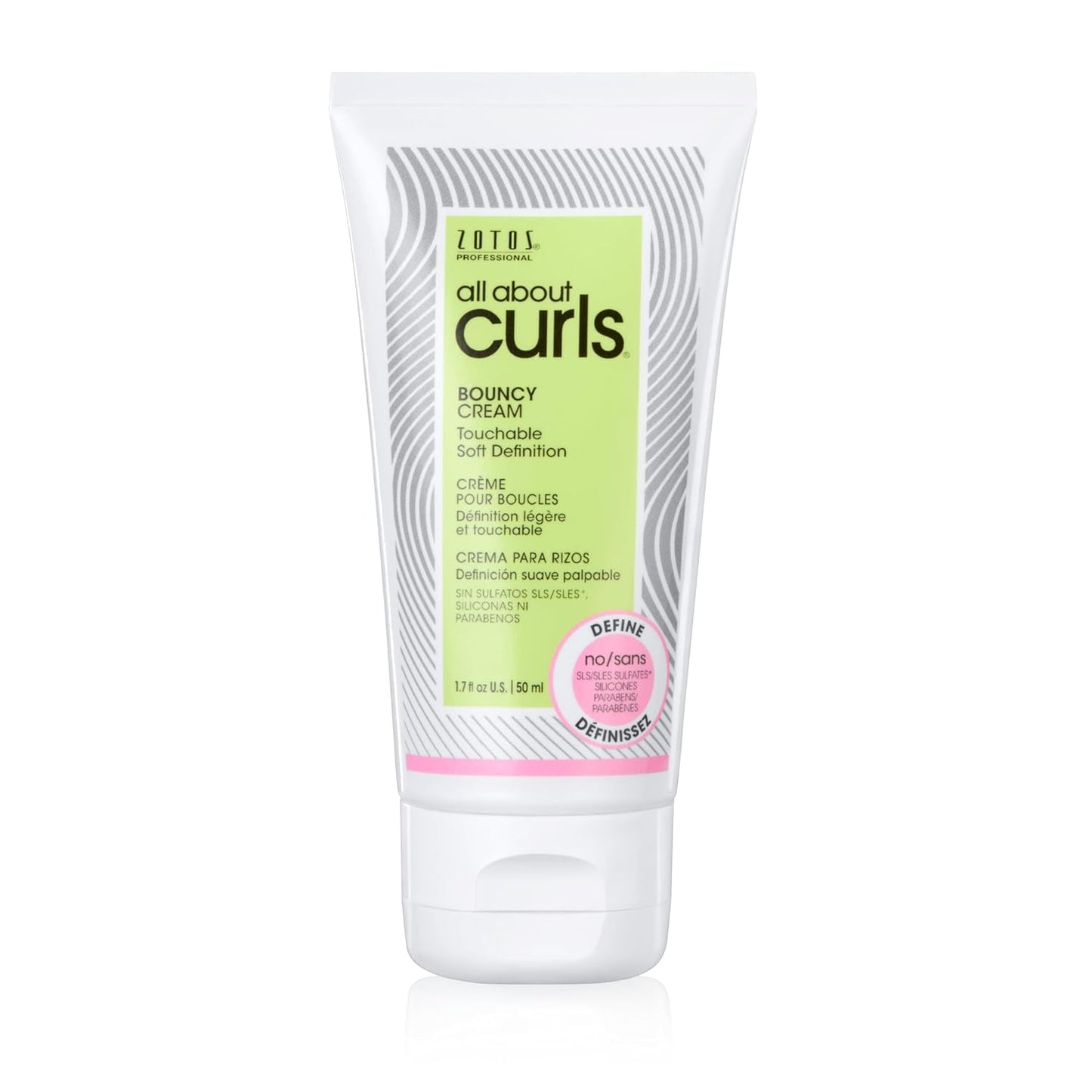 Bouncy Cream for Curly Hair - Moisturize, Define & Enhance Texture | Vegan, Sulfate & Paraben Free