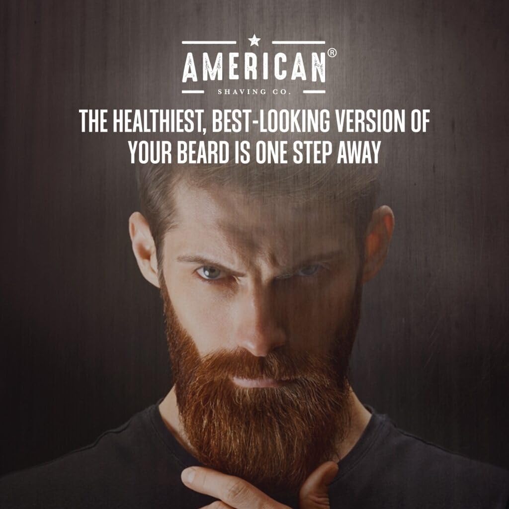 American Shaving Co. Swash Beard Oil for Men | Made With Jojoba Oil | Lightweight, Non-Greasy Beard Conditioner & Softener | Natural Oil for Thicker Beard | Beard care products for men | Made in USA