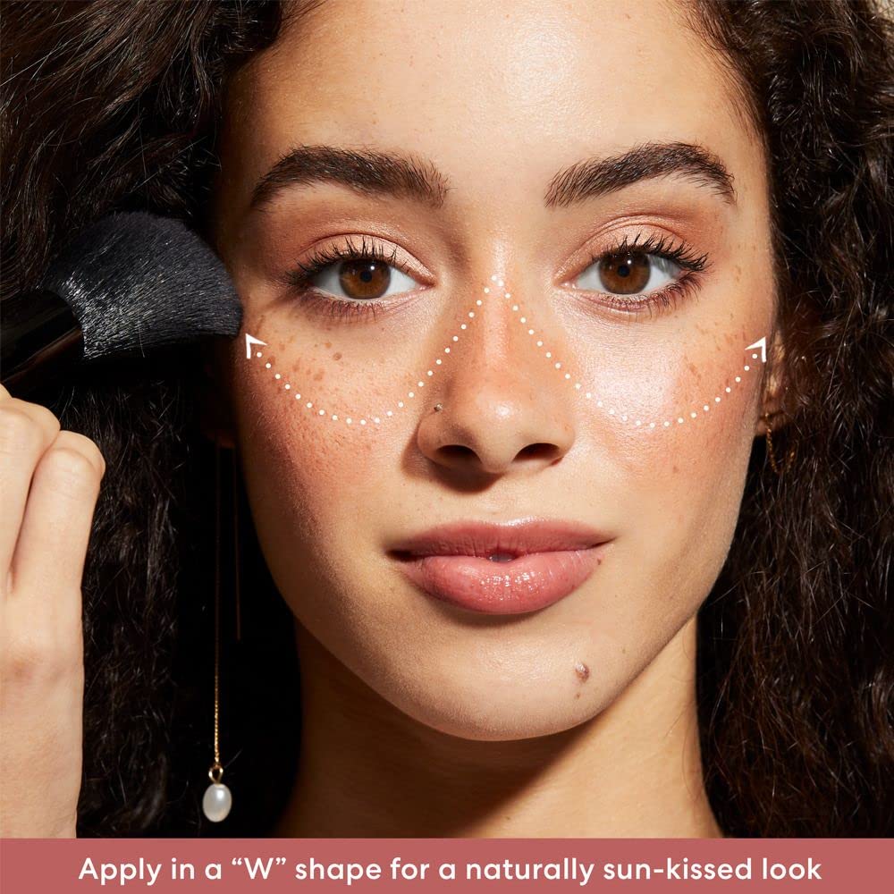 bareMinerals Gen Nude Blonzer - Talc-Free Blush & Bronzer Hybrid for Luminous All-Day Wear | Rosy-Bronze Shades