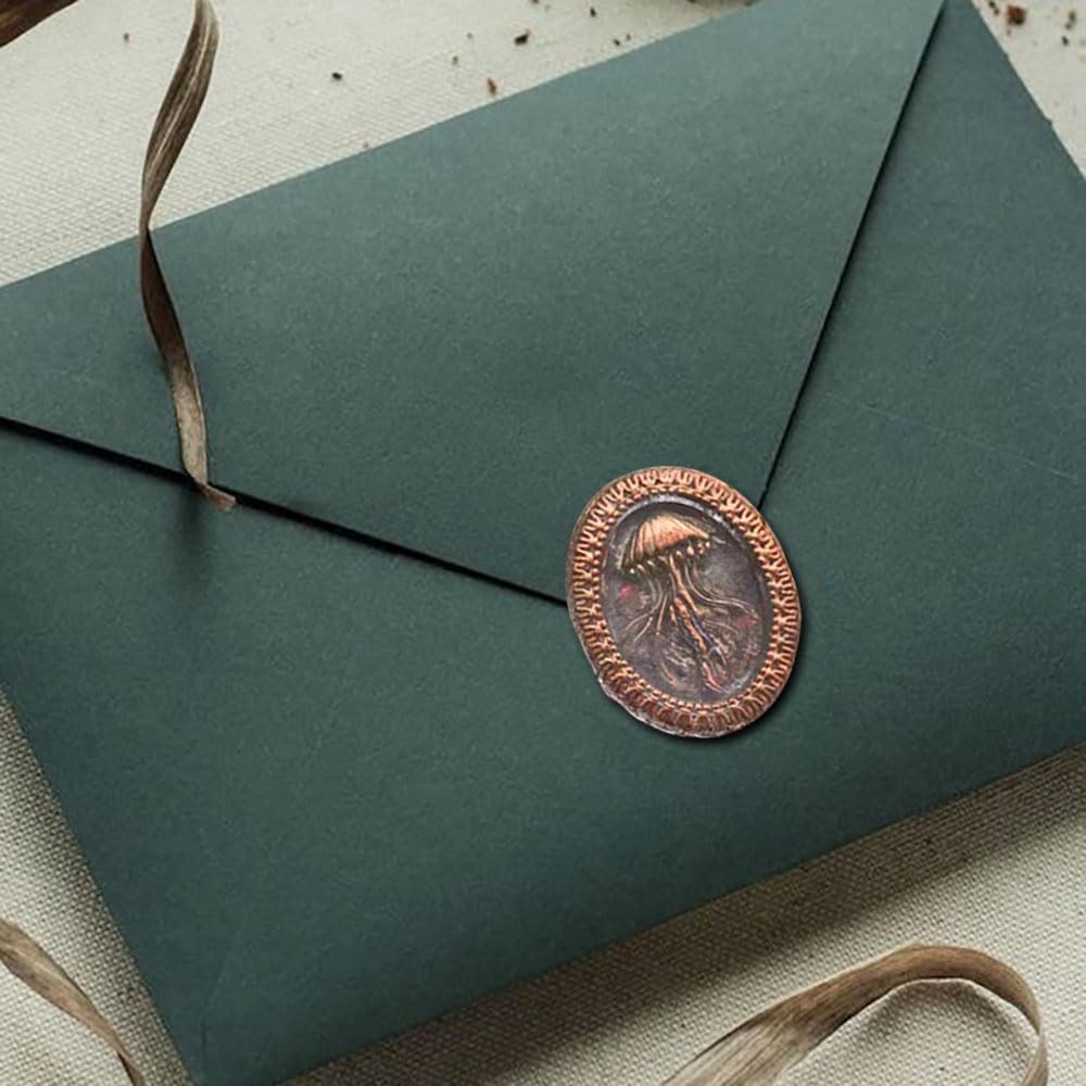 7pcs Vintage Wax Stamp Seal Kit,Wax Seal Stamp Head and Wooden Handle,Butterflies Rose Flower Sealing Wax Stamp,Wax Seal Kit for Wedding Invitations Envelopes Thanksgiving Card Gift Packing