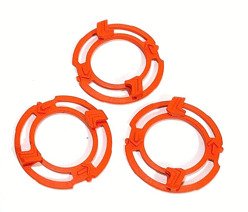 3 Pcs Shaver Head Blade Holder Plate for Philips Norelco SH70 SH90 RQ12 Plus+ S7370 S9311 S7000 S900