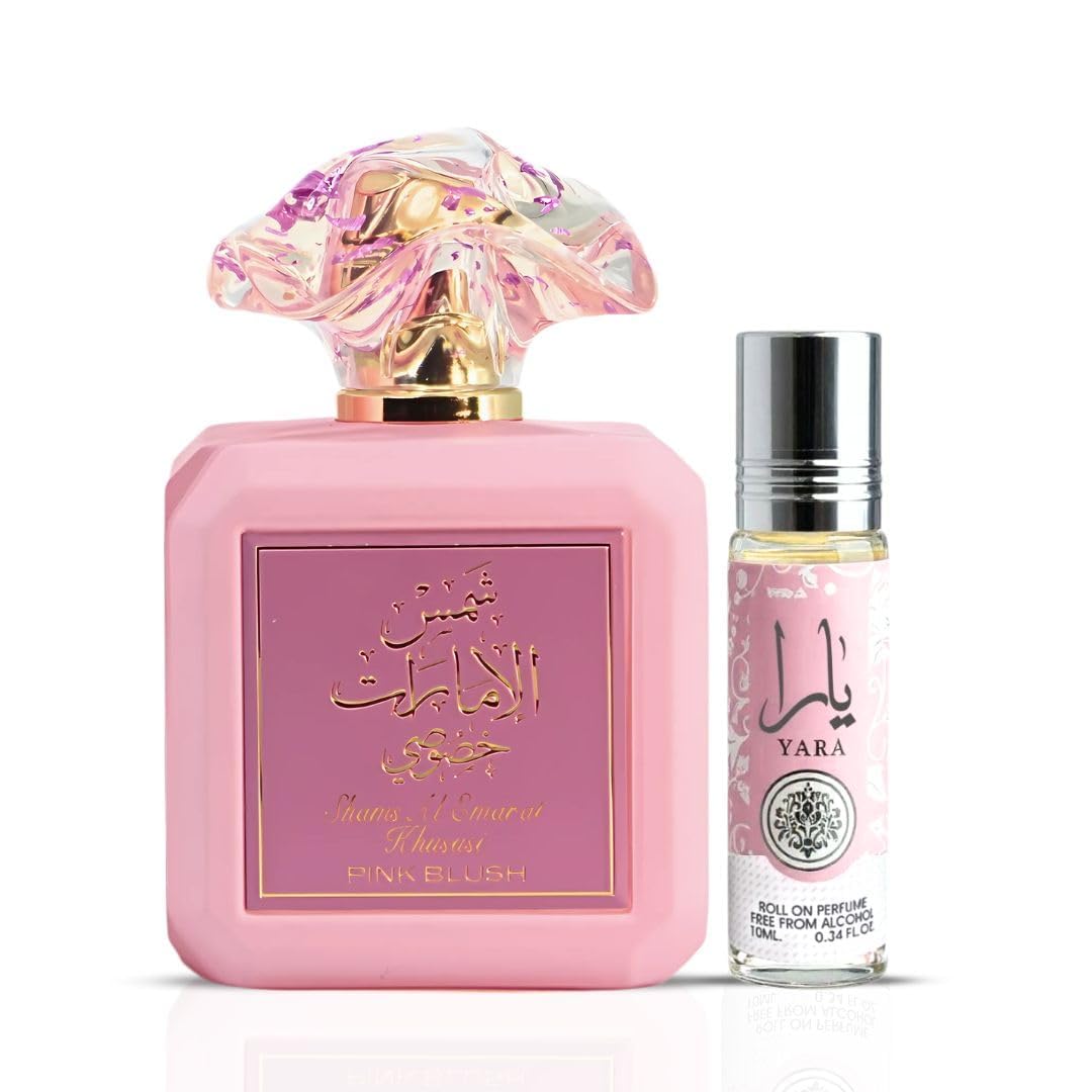 Ard Al Zaafaran Pink Blush Eau de Parfum Spray - 100ml | Elegant Fragrance for Women
