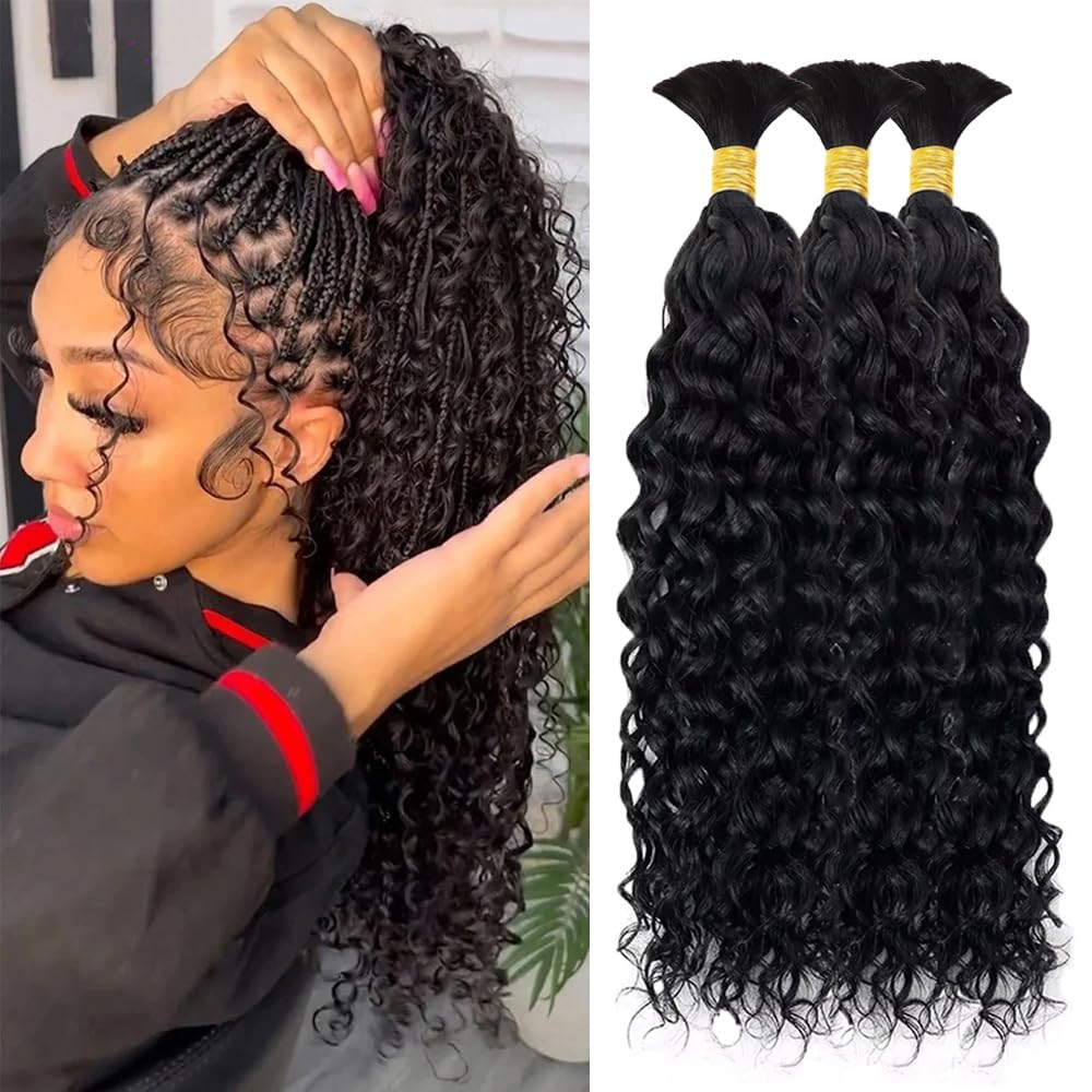 Dreadlock Extensions - 100% Human Hair, Handmade Permanent Locs | 30 Strands, 4 Inch, Can Be Dyed & Curled
