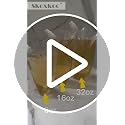 32oz Reusable Concealable Flask Bags - 5 Pack for Travel