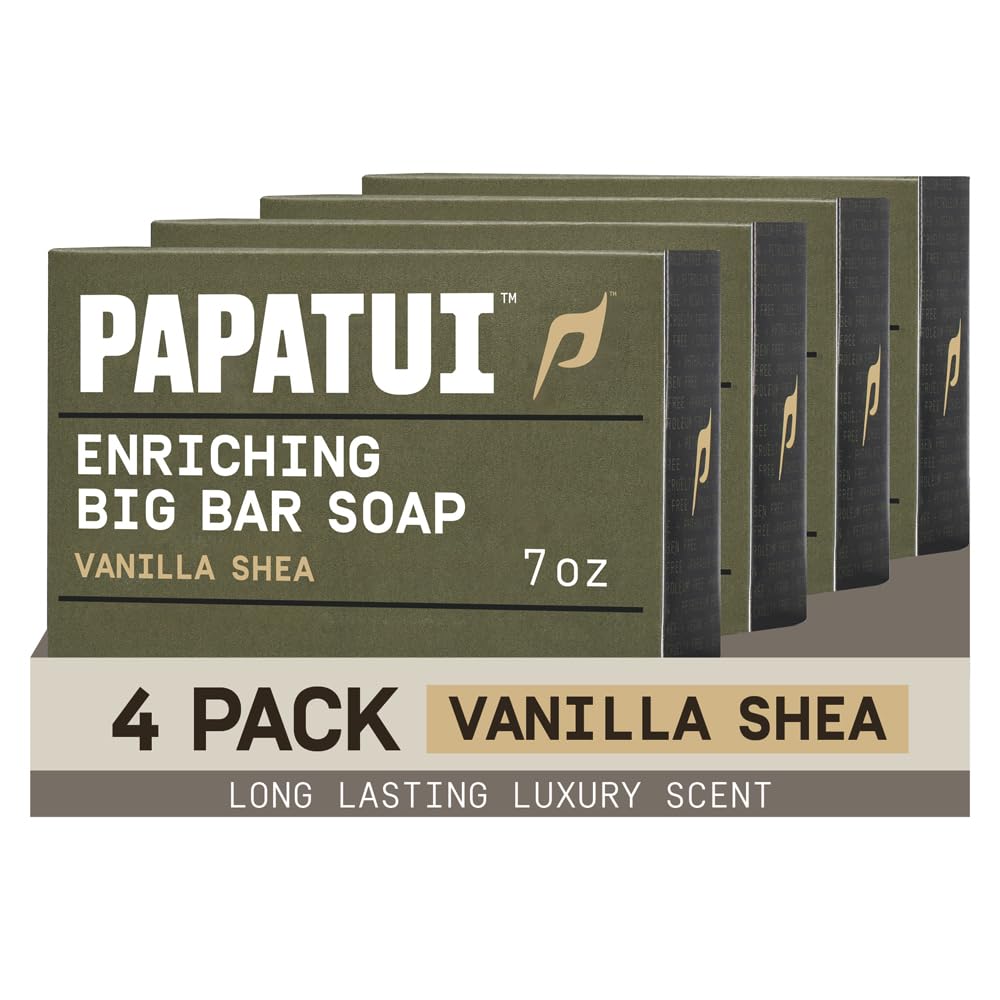 Enriching Bar Soap for Men - Hydrating Mango Butter & Avocado Oil | Lush Coconut | 7oz