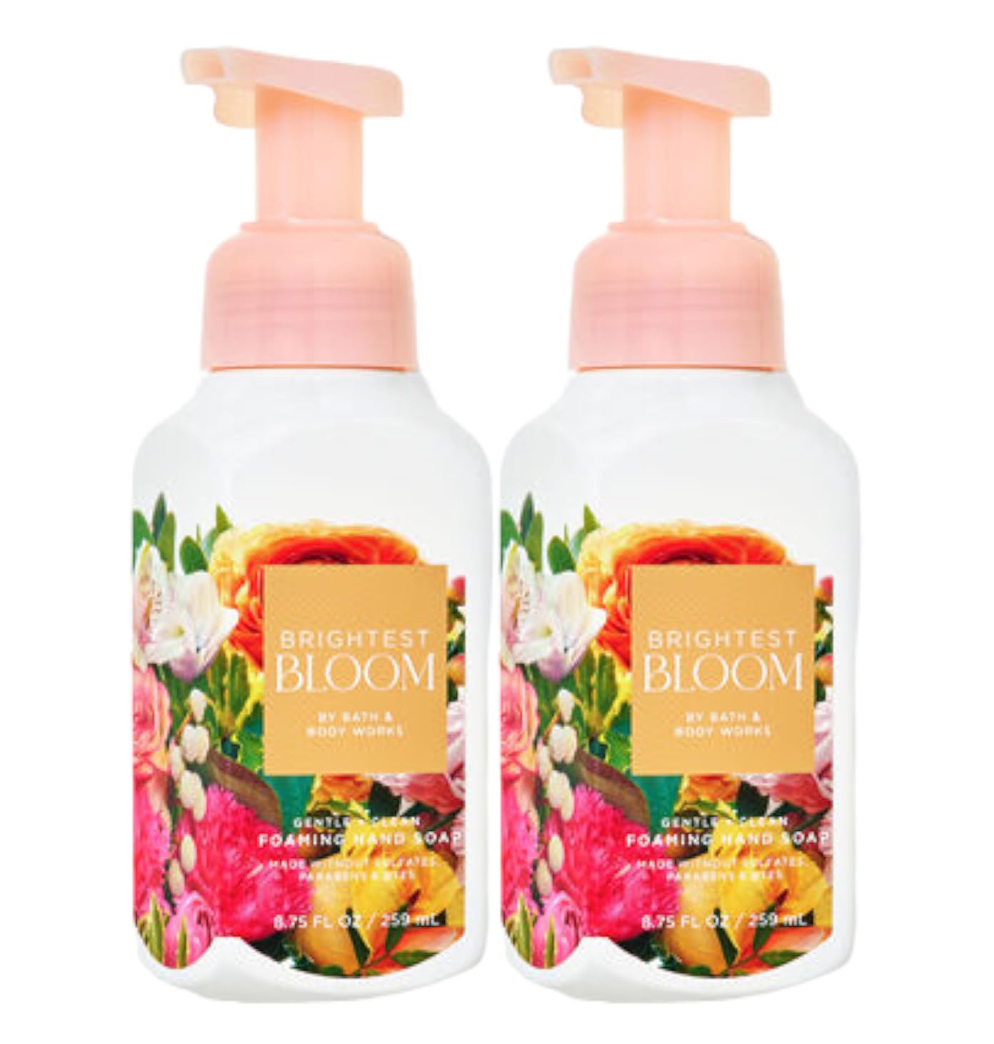 Foaming Hand Soap - Gentle & Clean Formula | 8.75 Oz, 2-Pack (Champagne Toast)
