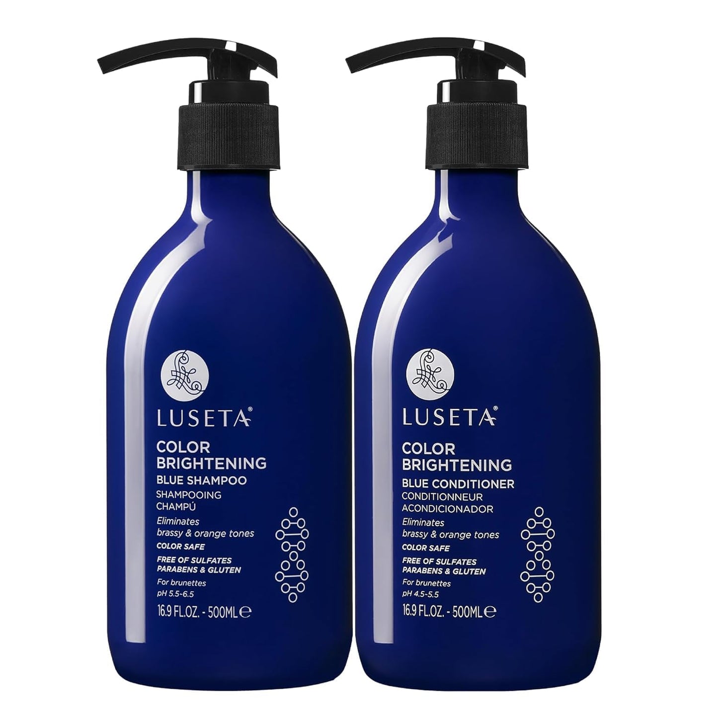 Bond Repair Shampoo & Conditioner Set for Chemically Damaged Hair - Deep Moisture & Shine | 2x16.9 oz
