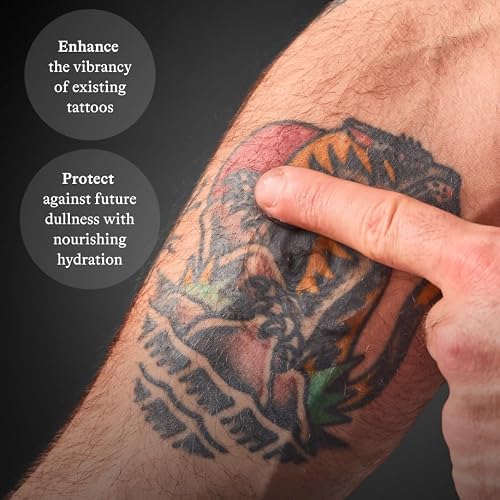 Harry's Tattoo Frost - Tattoo Aftercare Gel for Hydration and Vibrancy - Fragrance-Free, Petroleum-Free, and Non-Greasy - Contains Pro-Vitamin B5