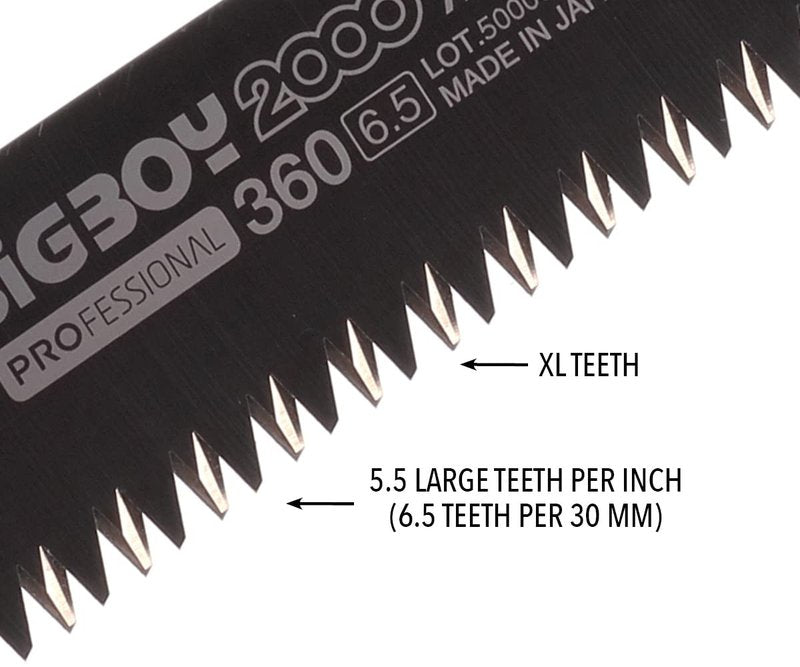 Silky Professional Bigboy 2000 360mm XL Teeth Outback Edition Replacement Blade Only (755-36)