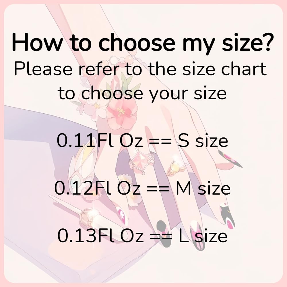 Press On Almond Nails - Handmade 3D Design, Thick Acrylic Gel | Reusable DIY Artificial Nails for Women (10 Pieces)