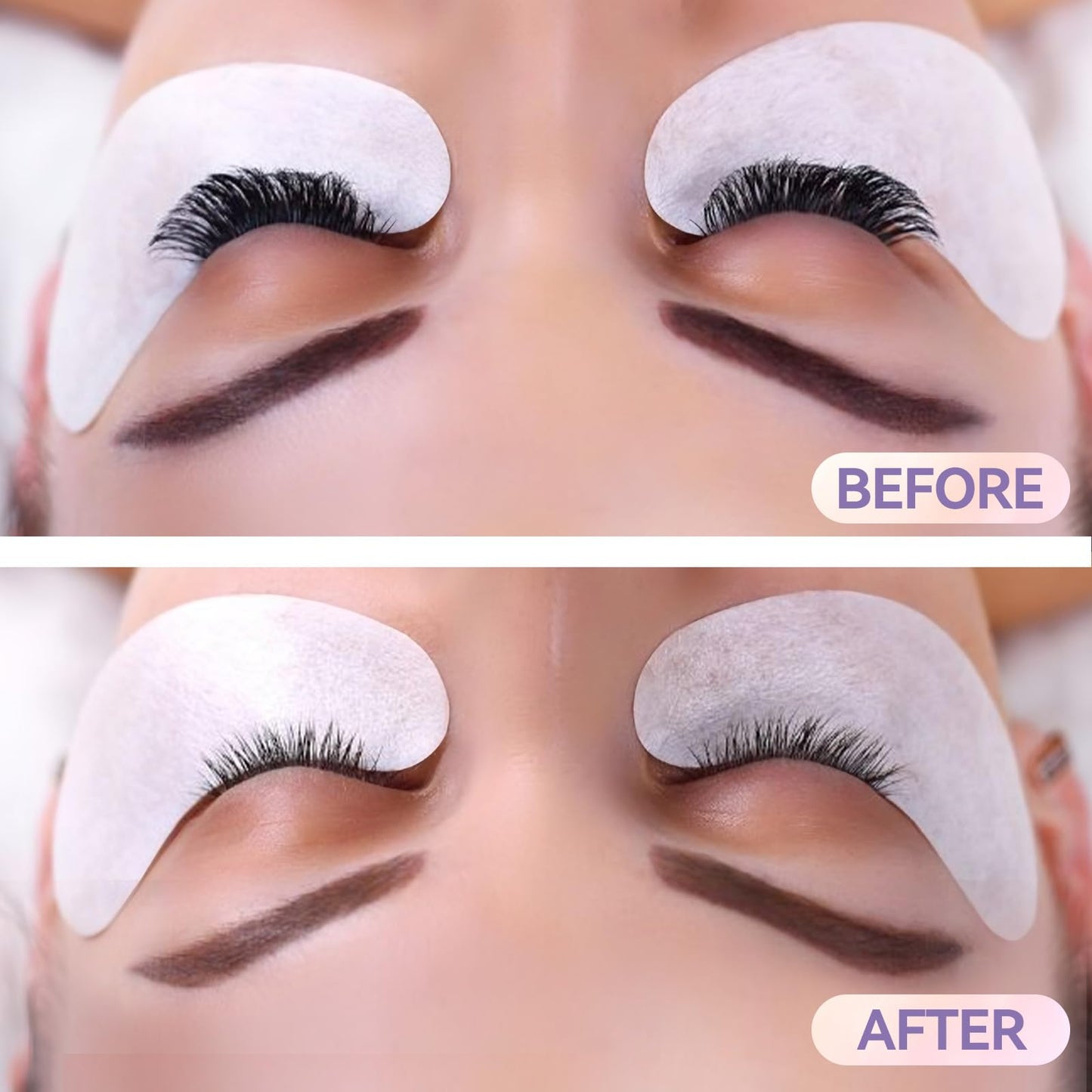 Bellisinno Eyelash Remover for Extensions, Eyelash Extension Remover Rose Scent, Lash Remover for Lash Extensions with Eye Pads, Non-Irritating, No Residual Fast Remover Kit,10g