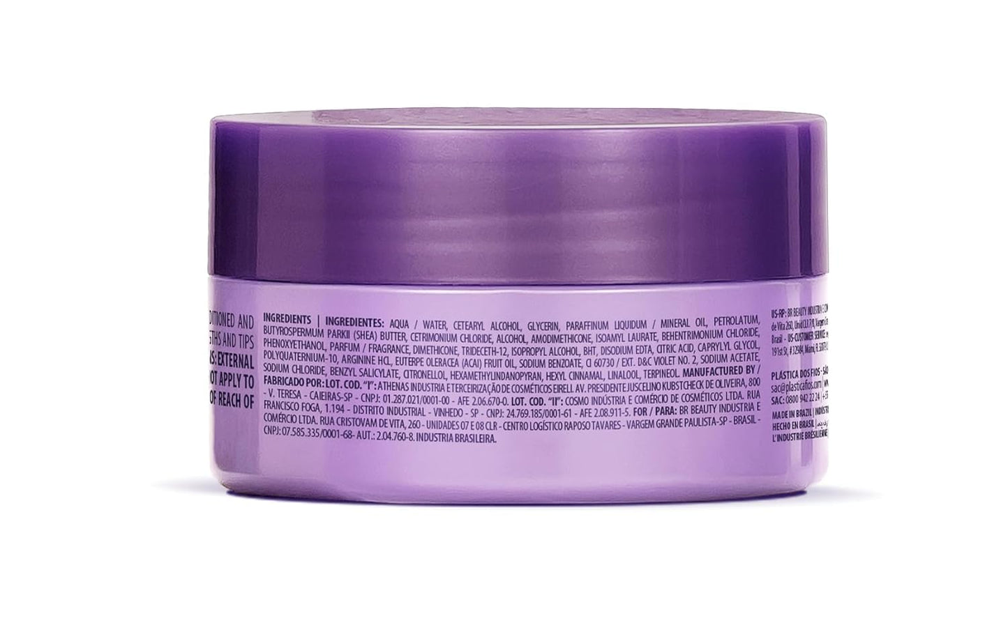 Plastica dos Fios Complete Kit 6 Units - Hair Repair System – Brazilian Keratin - Anti-Frizz Shampoo, Conditioner, Primer, Mask & Serum -Deep Hydration, Smoothing & Shine Boost for All Hair Types