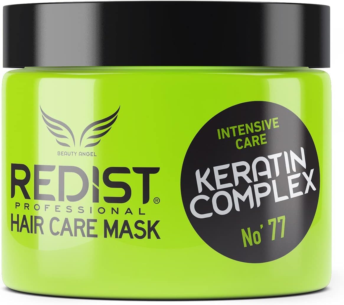Redist Keratin Hair Mask 500ml | Intensive Repair & Nourishing Treatment with Keratin Complex | Restores Strength, Shine & Smoothness for Dry, Damaged & Colour-Treated Hair