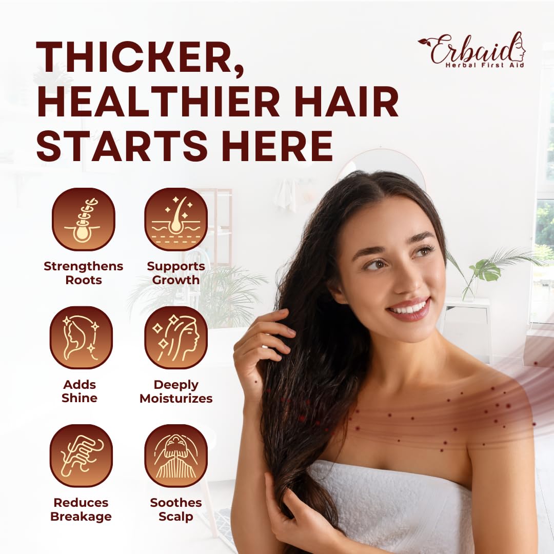 Castor Oil Shampoo Bar – Natural Solid Shampoo for Hair Growth & Thinning Hair | Hydrating & Moisturizing Care
