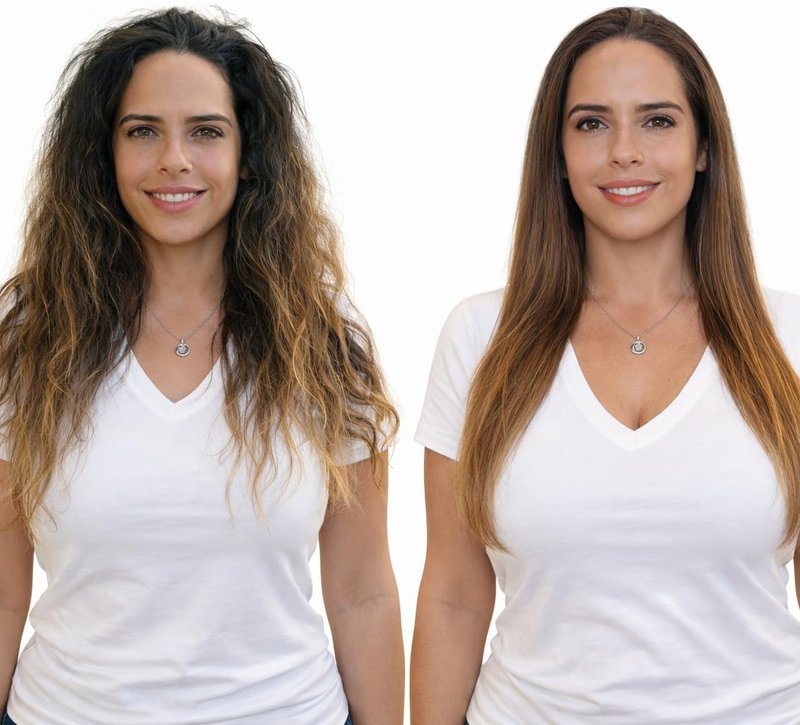 Brazilian Keratin Blowout Treatment - Professional Hair Straightening & Smoothing | 10oz