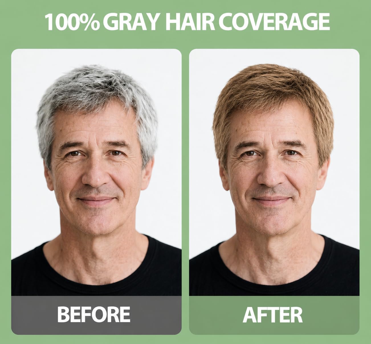 FARNDU Light Brown Hair Dye Shampoo 3 in 1 with Argan Oil – 10-15 Min Gray Coverage, Natural Instant Hair Color Shampoo for Women and Men, Ammonia & Paraben Free, Long-Lasting Up to 6 Months