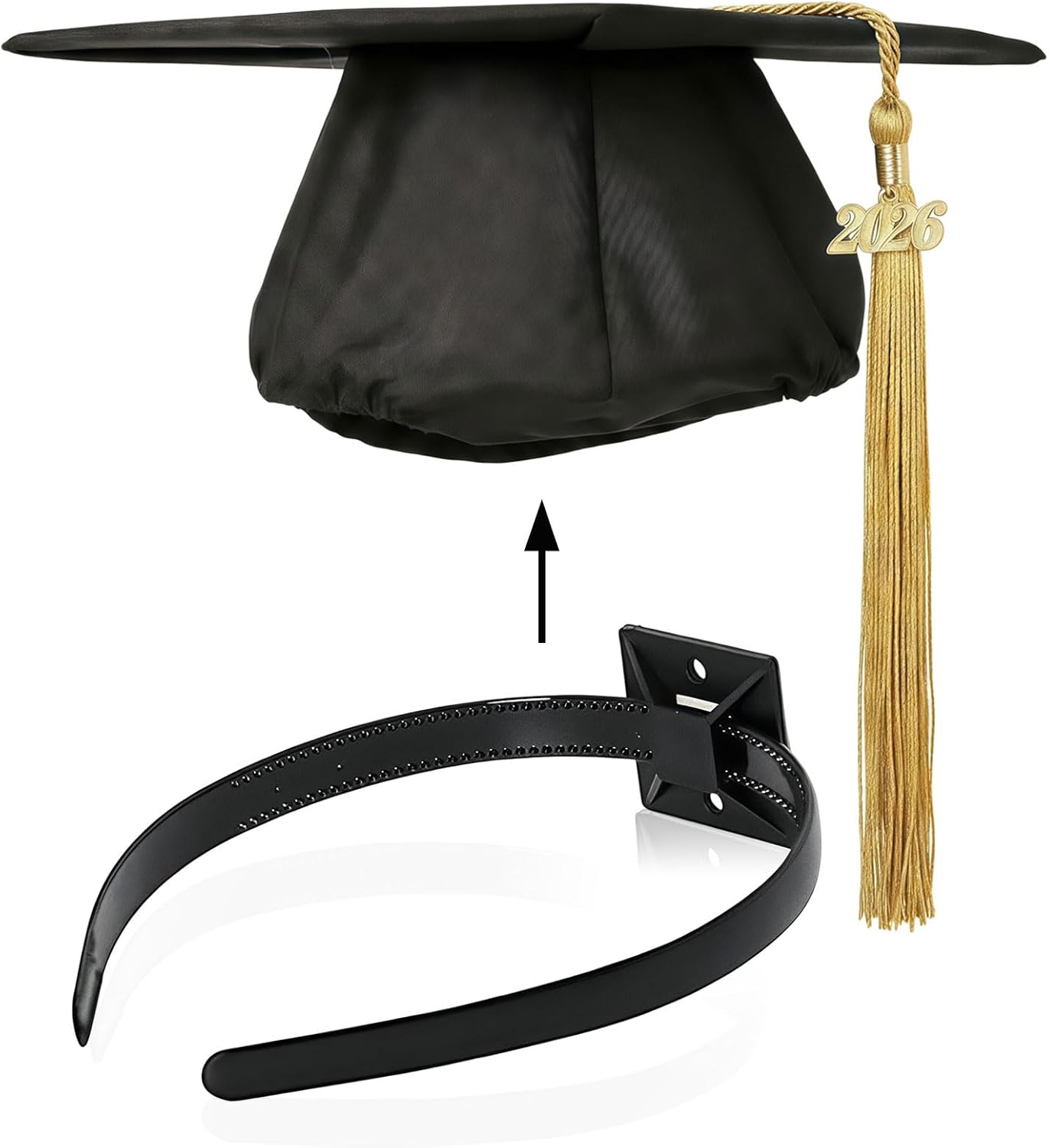 Graduation Cap Headband Insert - Comfortable Fit for Caps | Adjustable Size