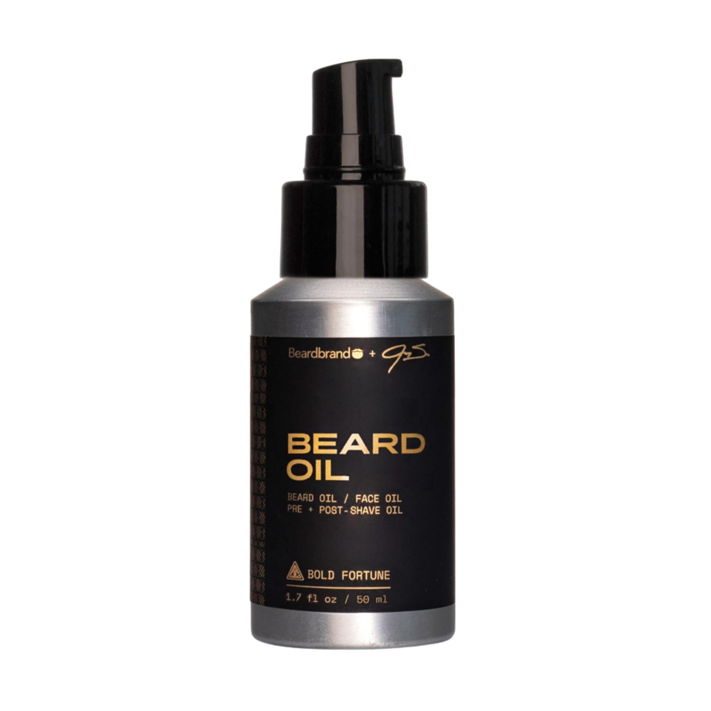 Beardbrand Beard Oil for Men with Jojoba & Vitamin E – Softens Stubble, Conditions Skin & Promotes Beard Growth | Bold Fortune Scent | 4 fl oz
