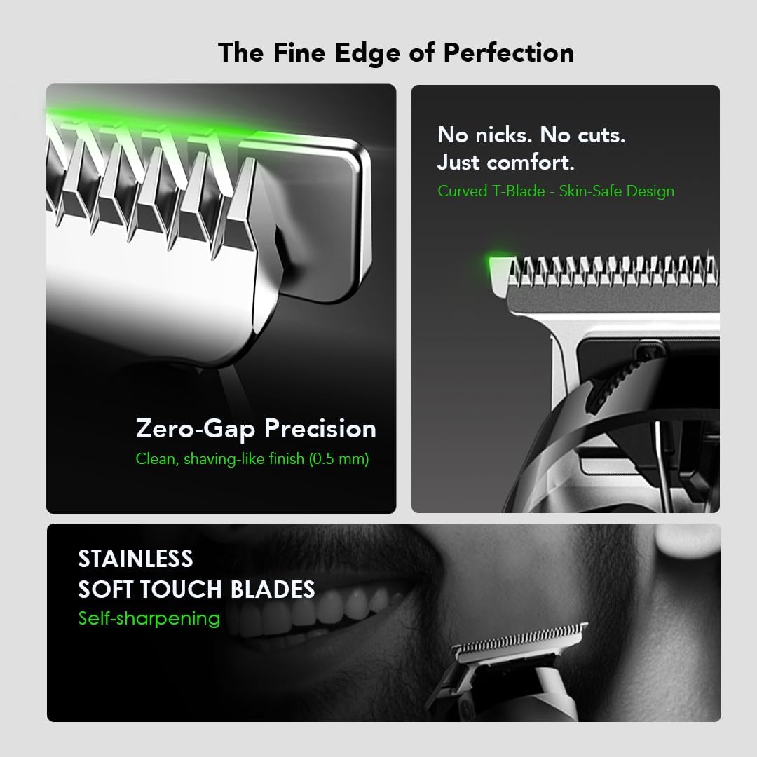 Oraimo Beard Trimmer for Men Electric Razor Shaver Easy to Use and Clean