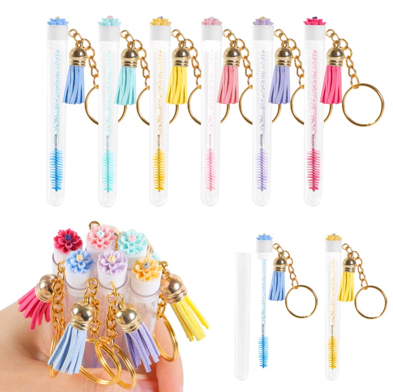 Ipien 60 Pcs Disposable Mascara Brushes in Sanitary Tube