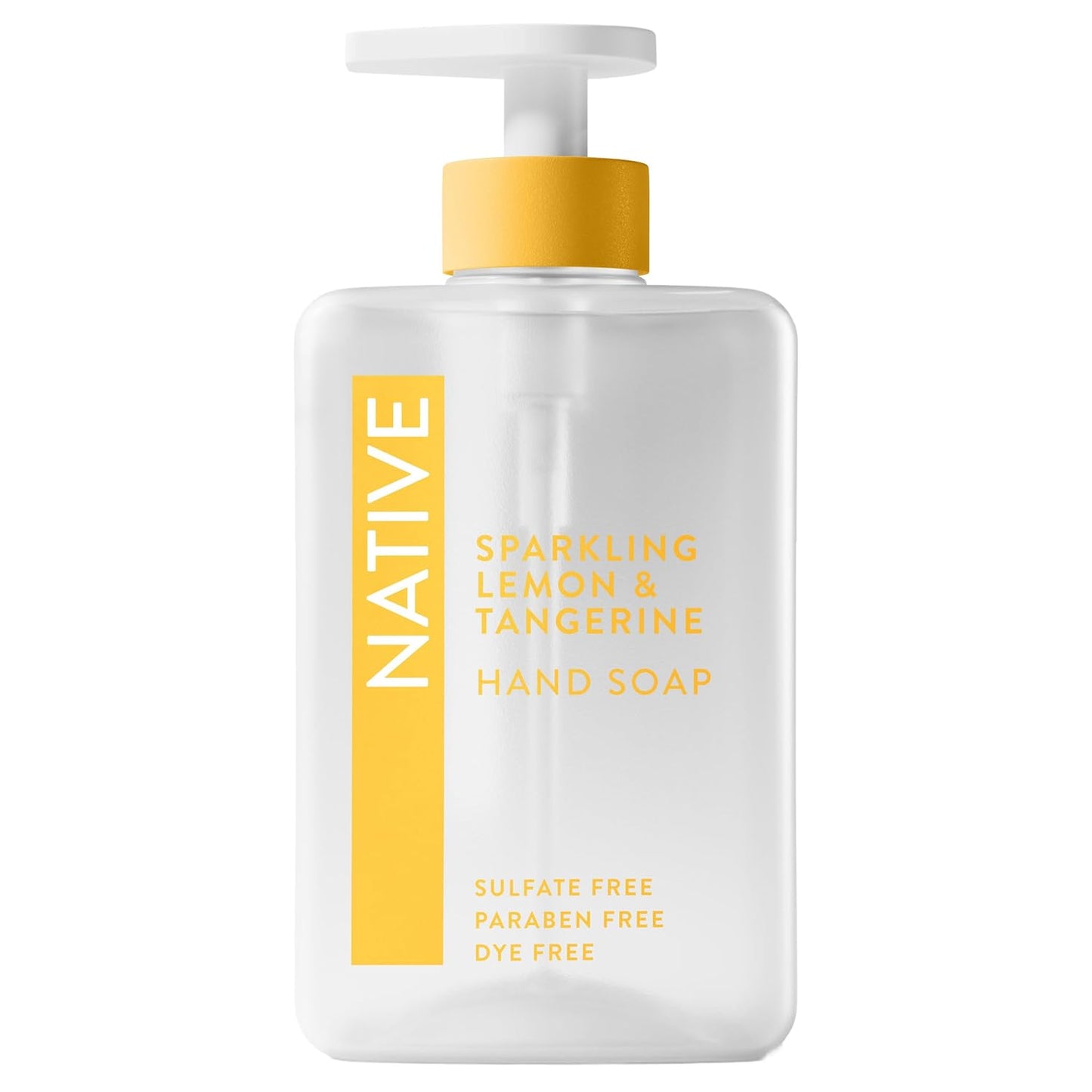 Native Liquid Hand Soap - Coconut & Vanilla Scent | Non-Drying Formula, Plant-Based Cleansers, 13 oz Bottle