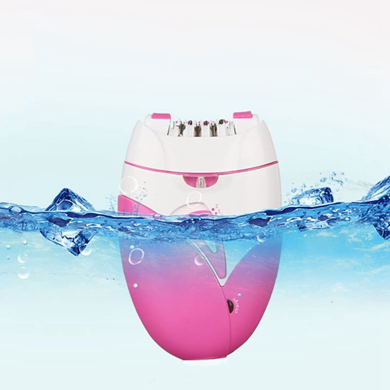 Rechargeable Hypoallergenic Portable Electric Hair Epilator for Smooth Hair Removal
