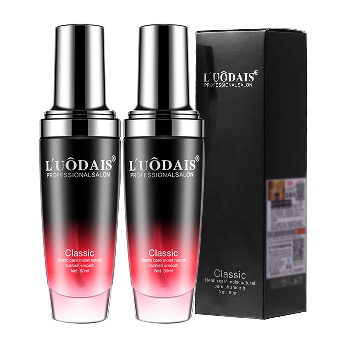 Golden Lure Pheromone Hair Oil - 80ml Leave-In Perfume Hair Serum for Frizz Control & Shine