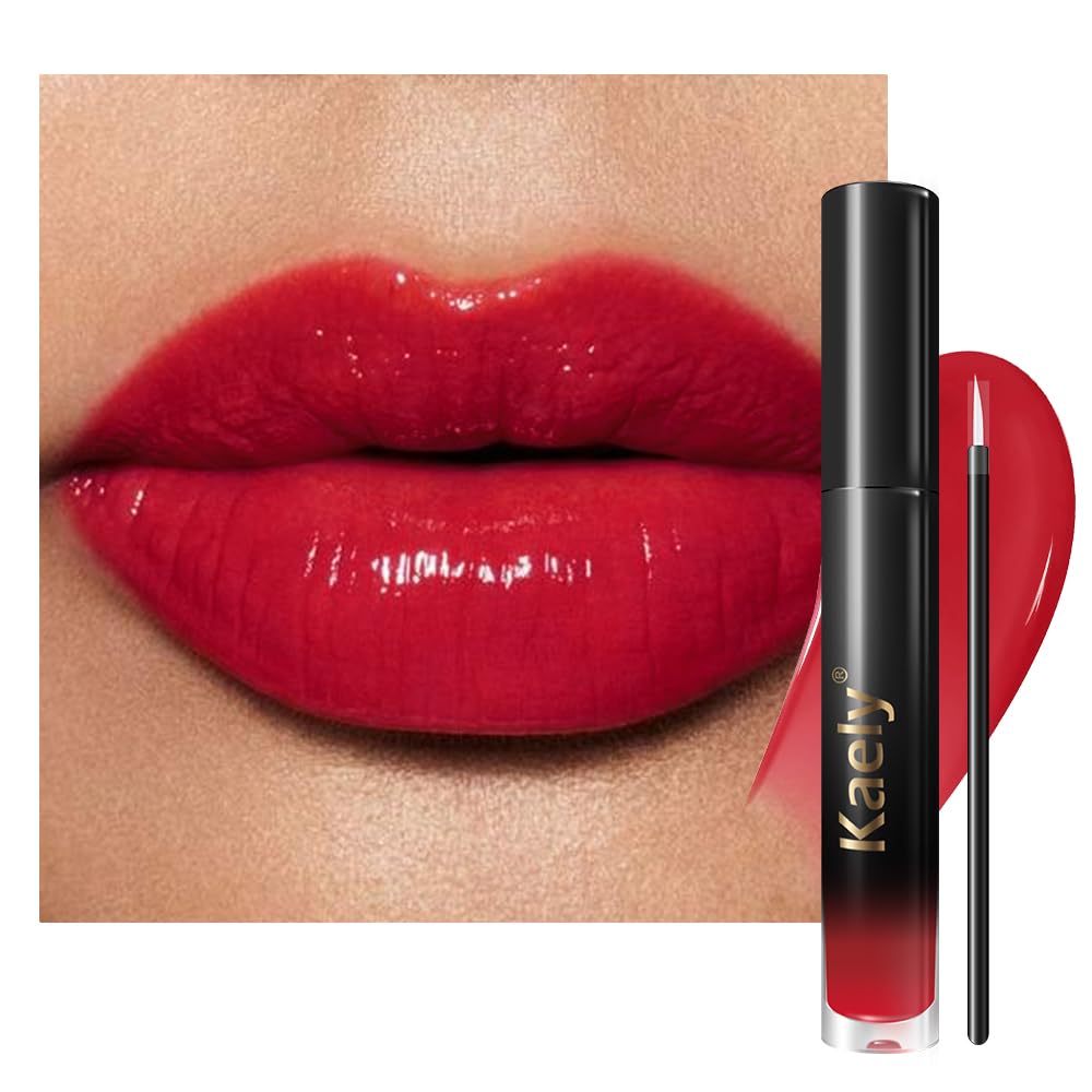 Kaely Longwear No-Budge Lipstick - Highly Pigmented Liquid Lip Color, Waterproof & Smudge-Proof | 24-Hour Wear, Vegan, 18 Nude
