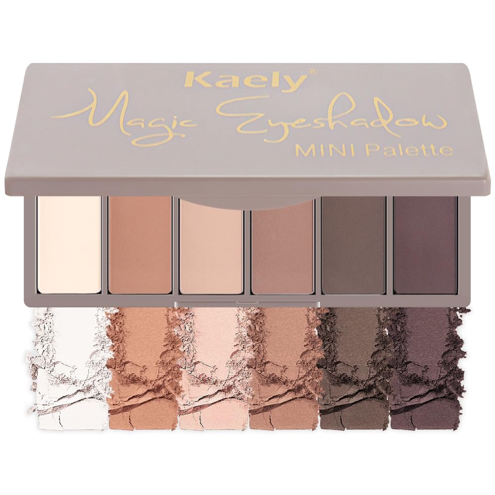 Cream Eyeshadow Stick Set - 6Pcs Waterproof Long-Lasting Sticks for Mature Skin | Neutral Nude Shimmer & Matte Finish
