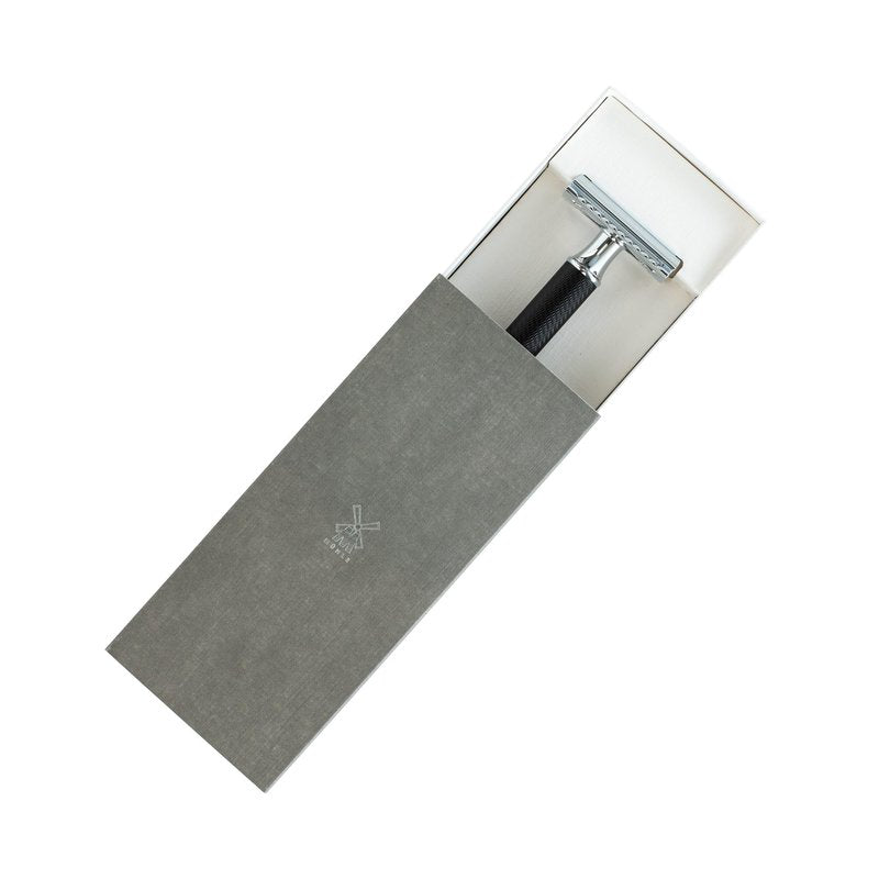 MÜHLE TRADITIONAL R89 Double Edge Safety Razor (Closed Comb) | Perfect for Everyday Use | Barbershop Quality Close Smooth Shave | Luxury Razor for Men