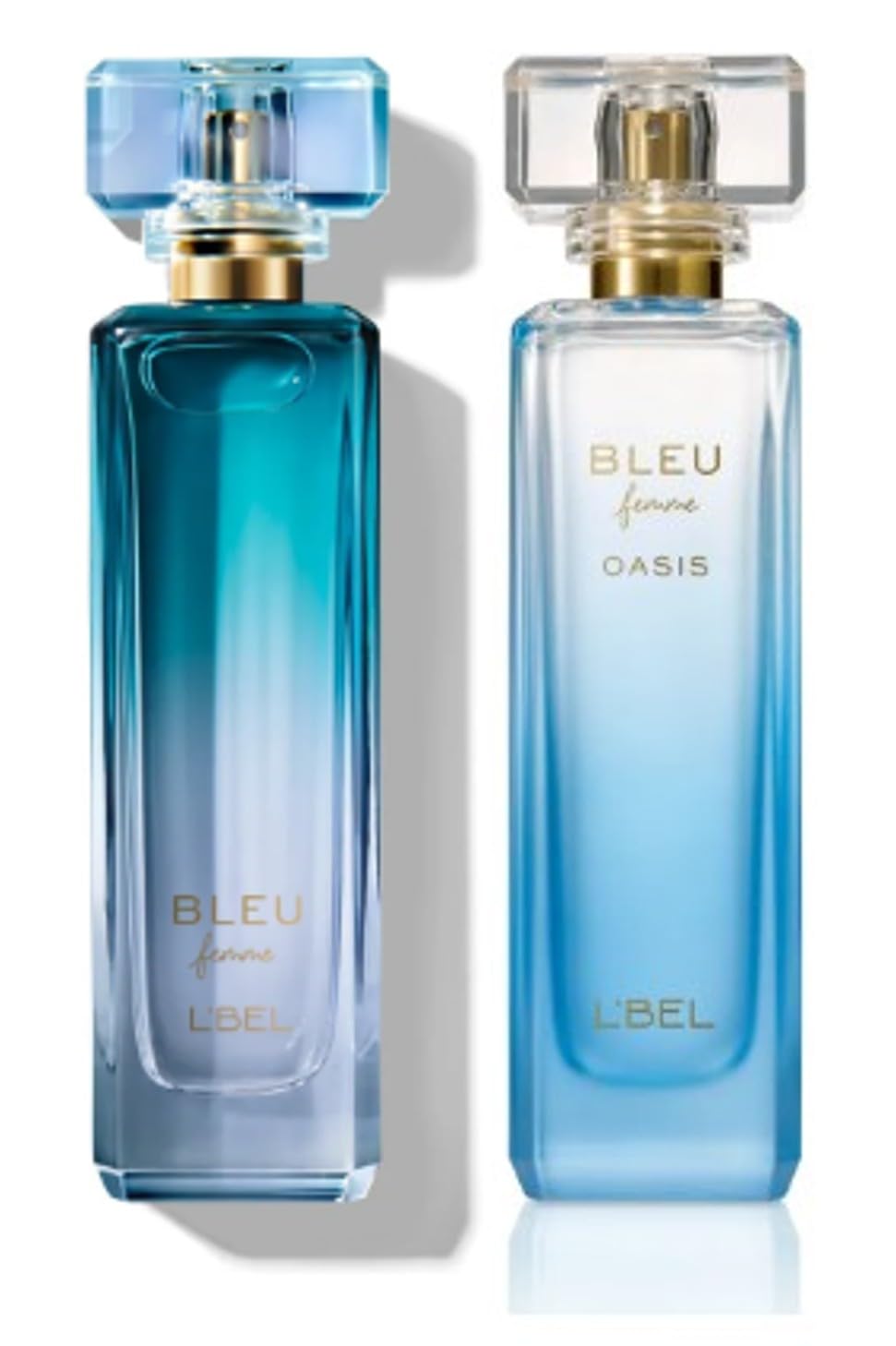 L'Bel Bleu Femme Duo Set - Bleu Femme & Oasis Perfume 50ml | Elegant Fragrance Gift Set