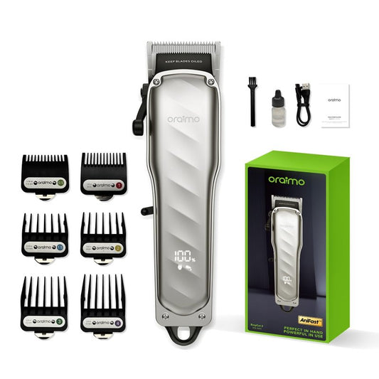 Oraimo EasyCut2 USB Type-C Rechargable Cordless Professional Hair Clippers for Men, Barbers