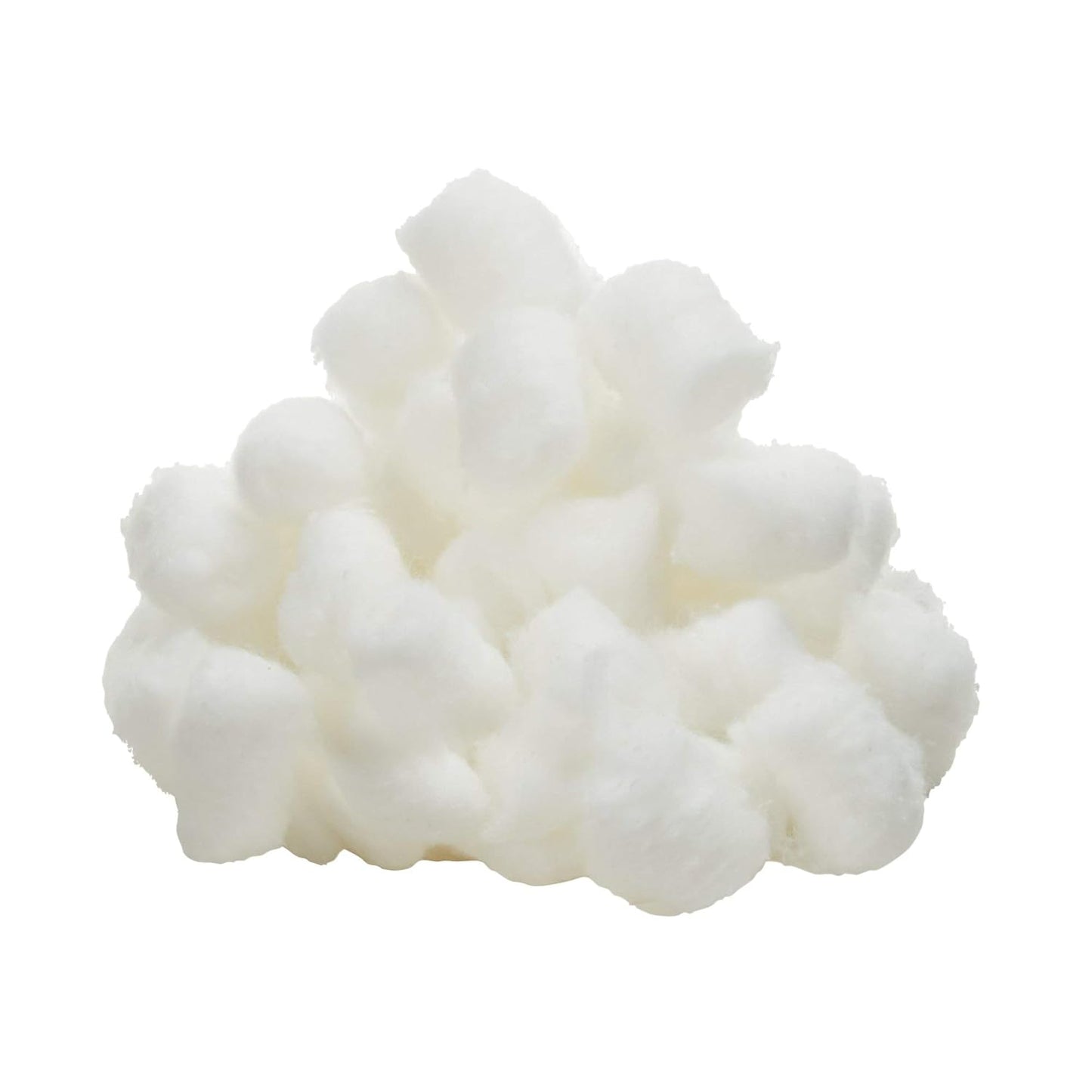 McKesson Cotton Balls - 100% Pure Cotton for Face & Nail Polish Remover | 2000 Count, Medium Size
