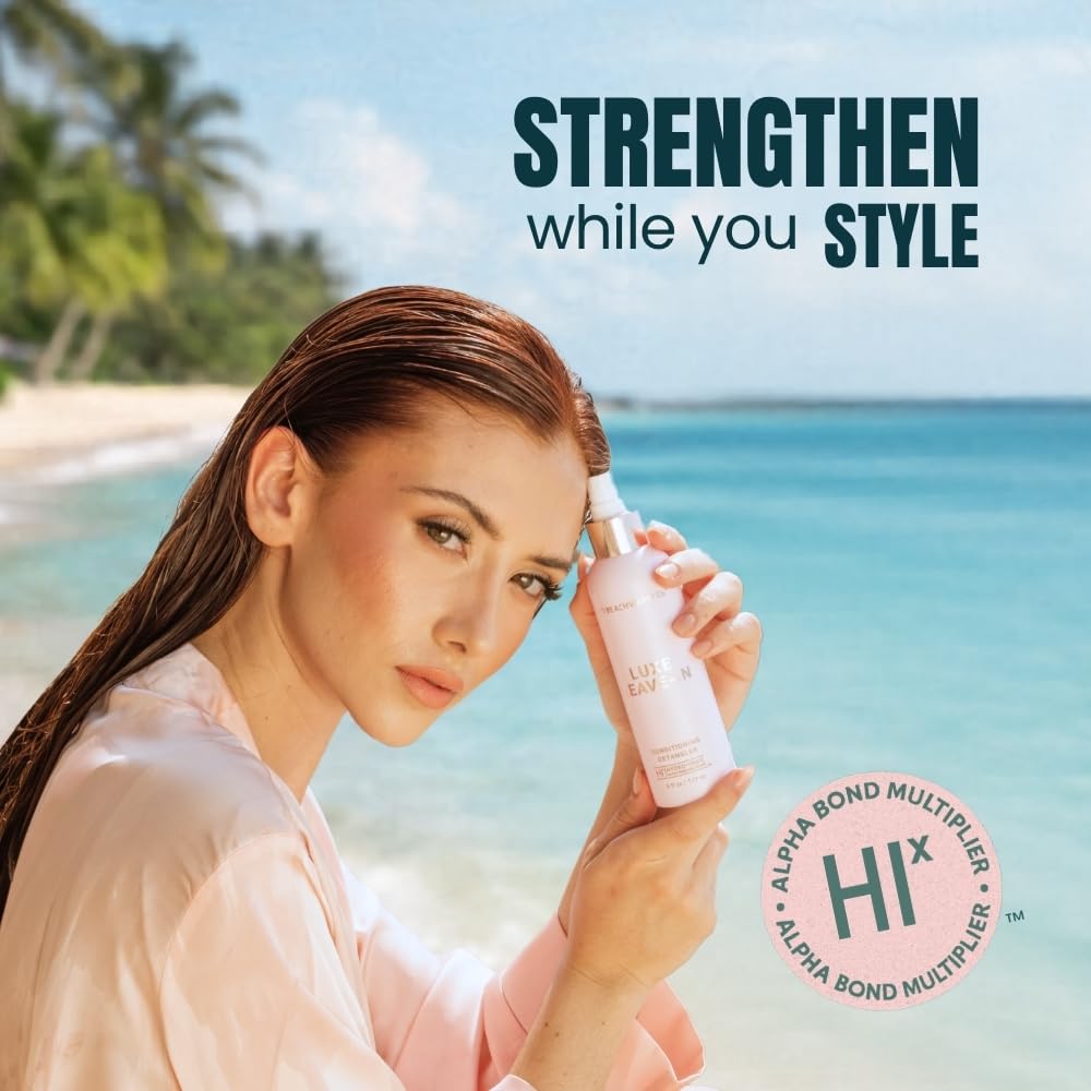 Luxe Leave-In Conditioning Detangler - Hydrate & Smooth Hair | 6 Fl Oz | Bali Beach Night Fragrance