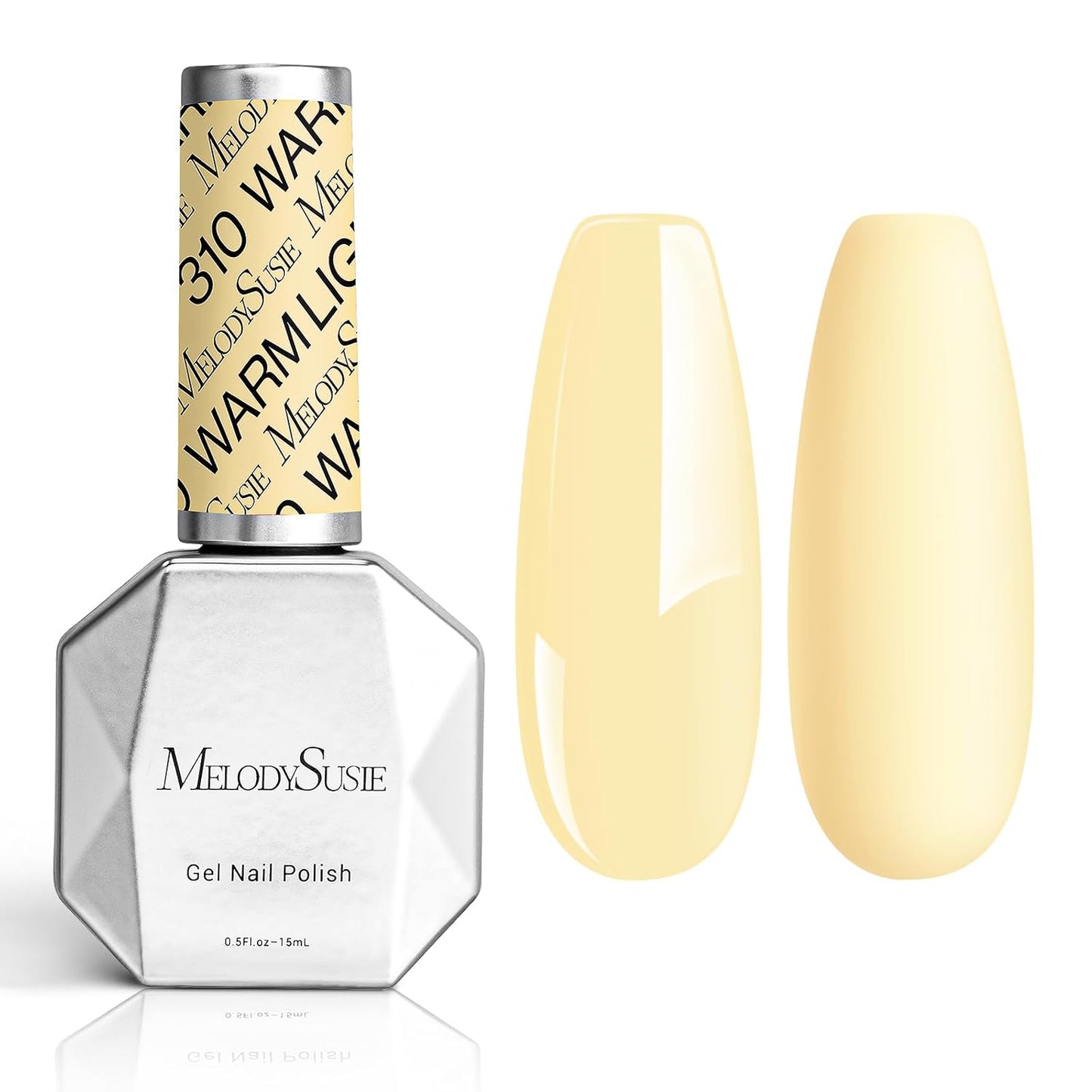 Thick Snow White Gel Nail Polish - 15ML Soak Off UV LED for DIY Nail Art & Manicure | Perfect Christmas Gift