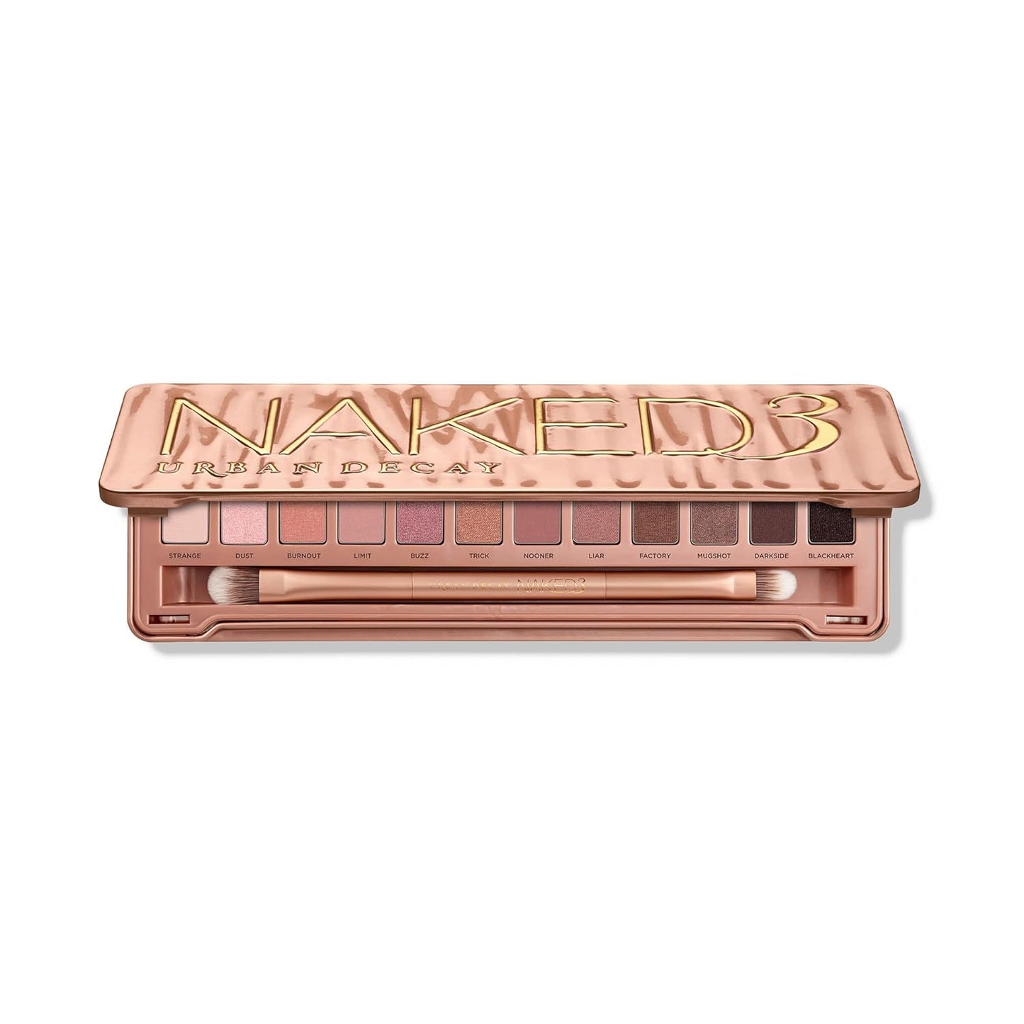 Urban Decay Naked 3 Eyeshadow Palette - 12 Soft Pink & Neutral Shades | Vegan, Cruelty-Free Makeup