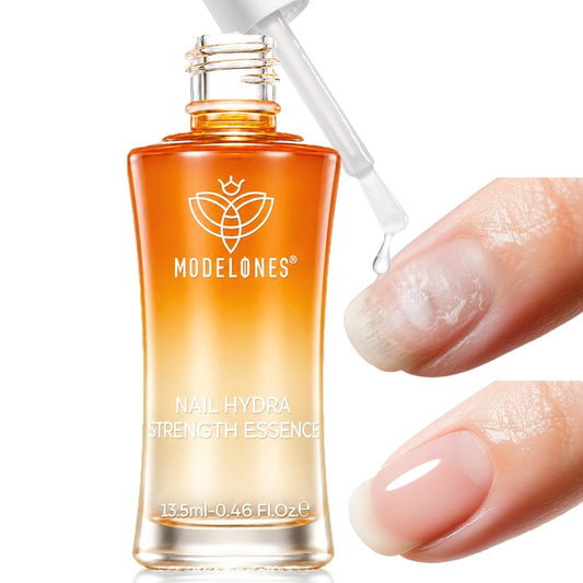 Nail Strengthener & Growth - Extra Strong 3-in-1 Clear Hardener for Damaged Nails | 13.5ml