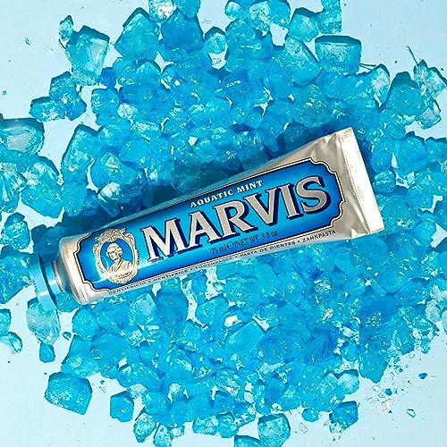 Marvis Aquatic Mint Toothpaste - Luxury Fresh Breath Formula