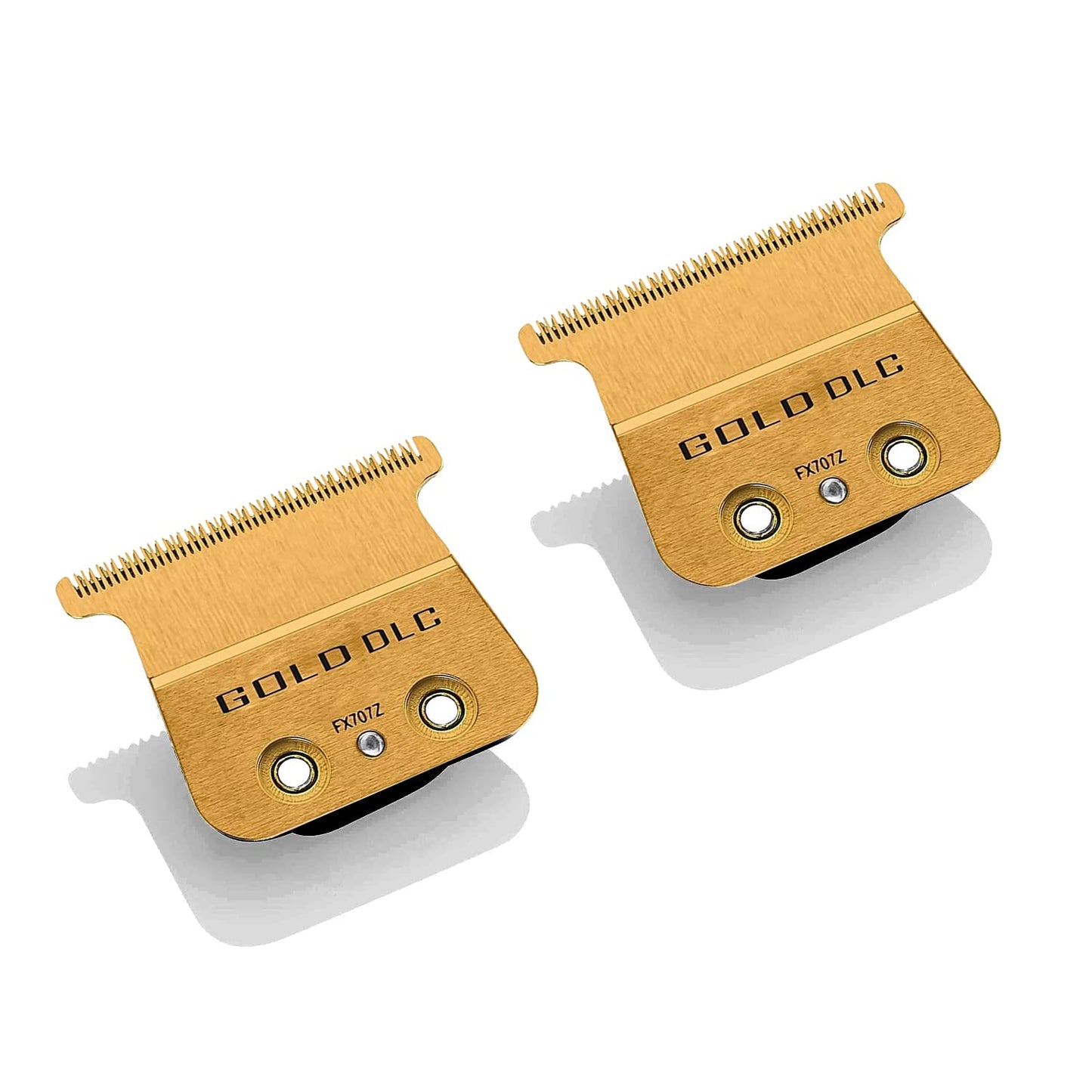 FX707Z DLC Replacement Blades for BaBylissPRO Hair Trimmers - 2 Pack Compatible with FX787 & FX726