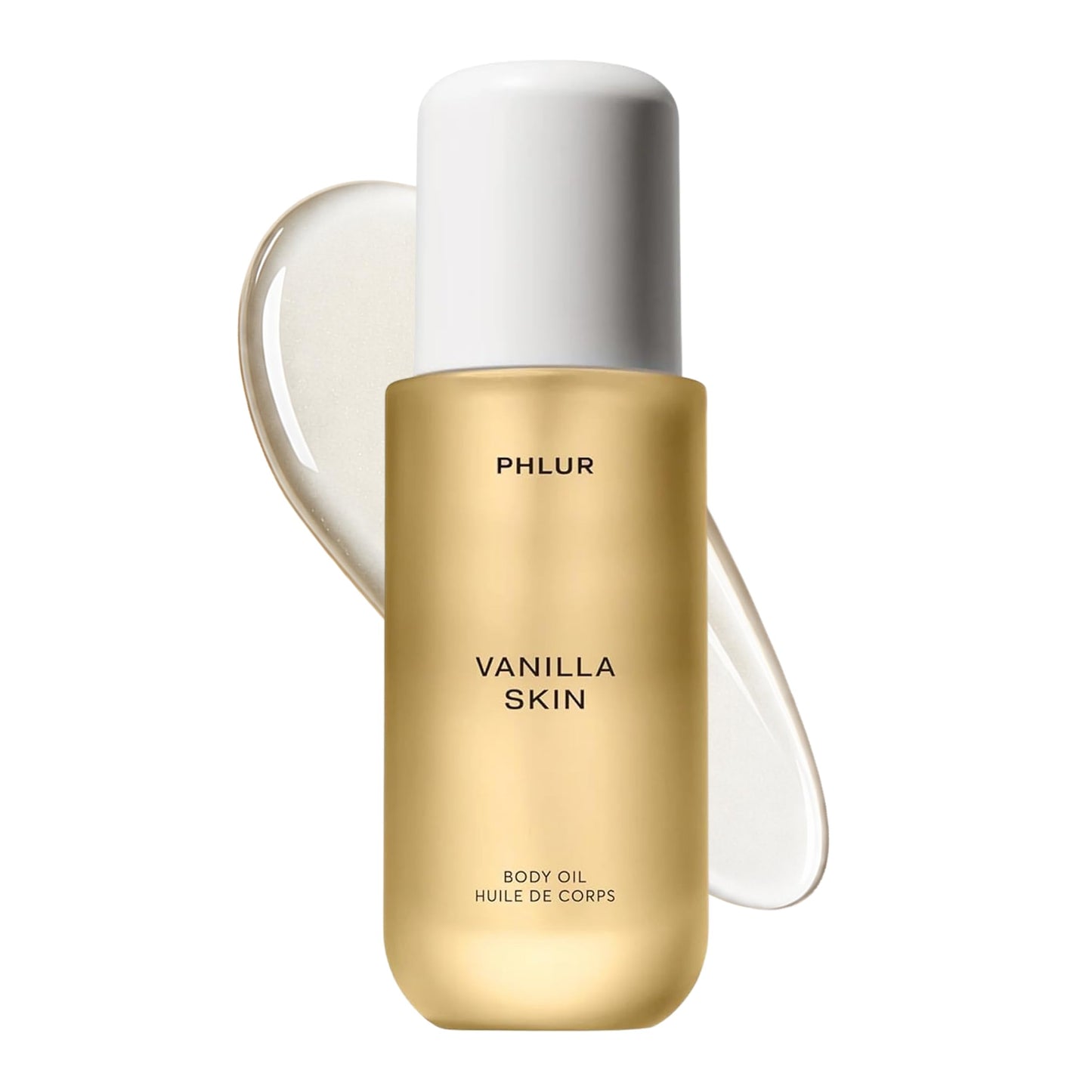 PHLUR Vanilla Skin Body Oil, 4 Oz – Vanilla, Pink Pepper & Sandalwood